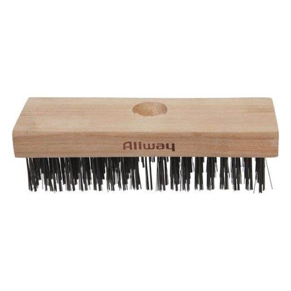 Cepillo de alambre para bloque de madera Gizmo WB619 de 2.5 x 7 pulgadas - GI707894