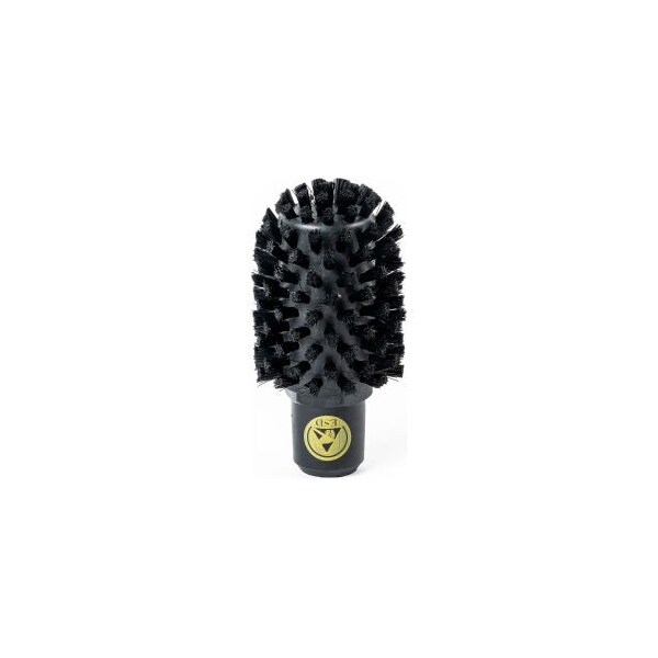 Cepillo de tubo antiestático LPD Trade ESD, base solo, 4-5/7 pulgadas, negro - C27131 de Lpd Trade