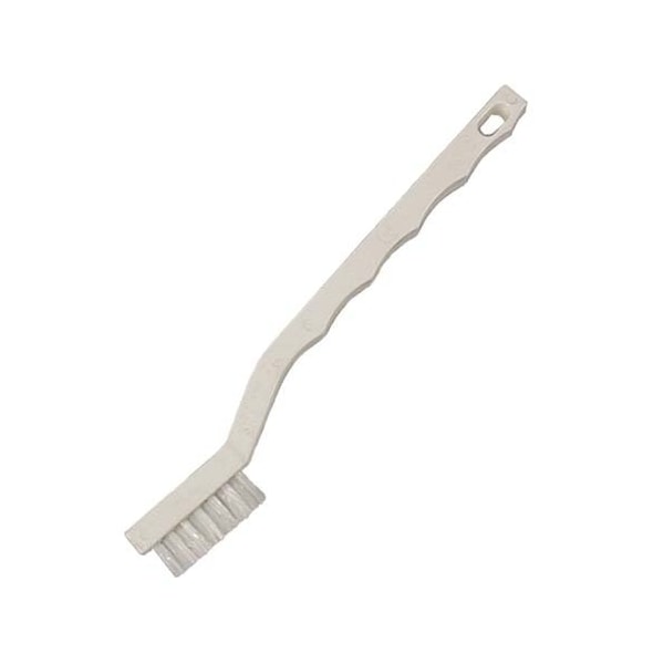 Cepillo Gordon Brush 4x11 Hilera de alambre de acero CS de 0.014 pulgadas con mango de madera y raspador resistente para rayar - 21N-020W-WHTG-12