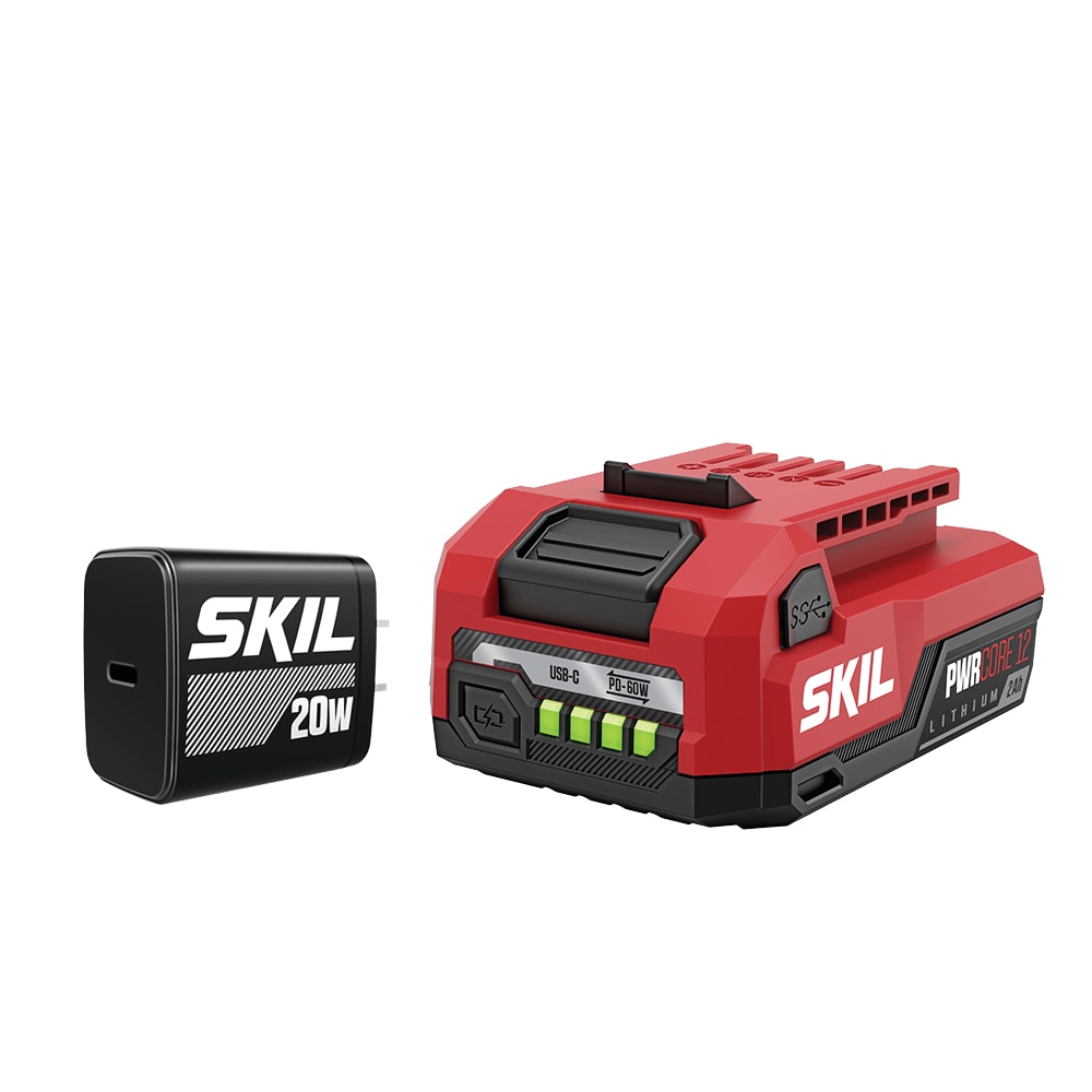 Batería de iones de litio y cargador 2 Ah CB5020A-11 de SKIL PWR CORE 12 12 -V 1-Pack