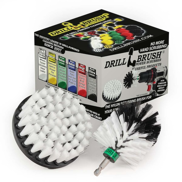 Cepillo de Taladro Drillbrush - Moto - Auto - Camión - Artículos de Limpieza - W-S-4M-QC-DB