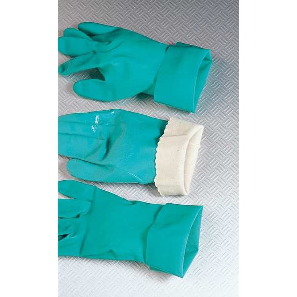 Guante químico resistente Ansell, 11 mil, Talla 10, Par - 37-145.