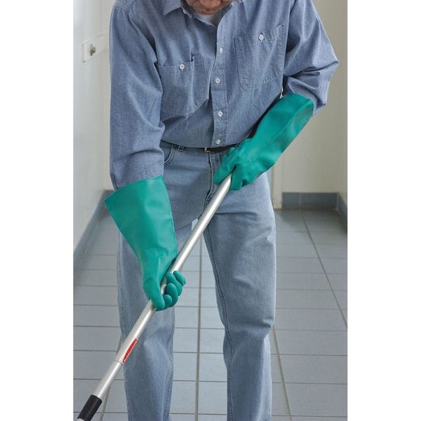 Guante químico resistente Ansell, 11 mil, Talla 10, Par - 37-145.