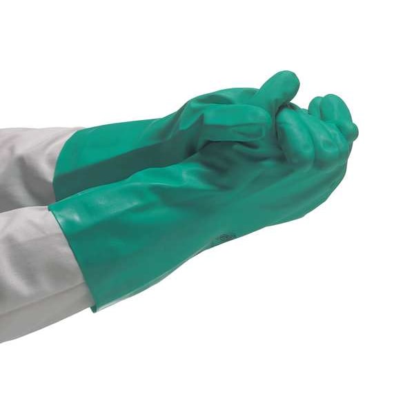 Guante químico resistente Ansell, 11 mil, Talla 10, Par - 37-145.