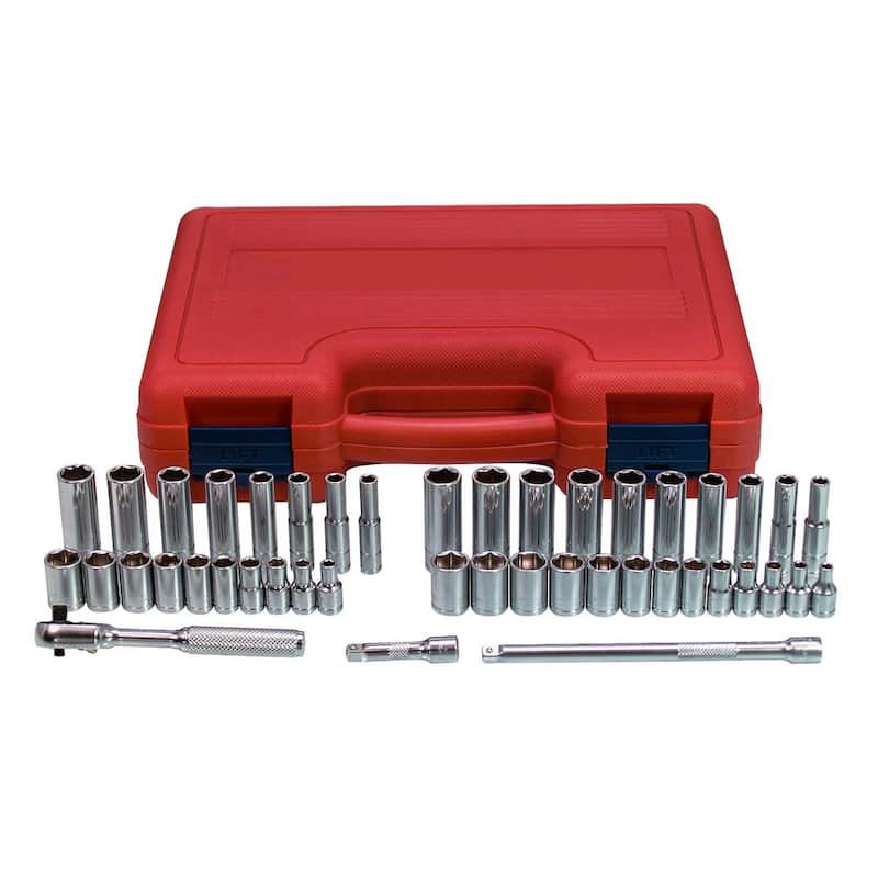Juego de dados K Tool International de 1/4 de pulgada (44 piezas) - KTI21044