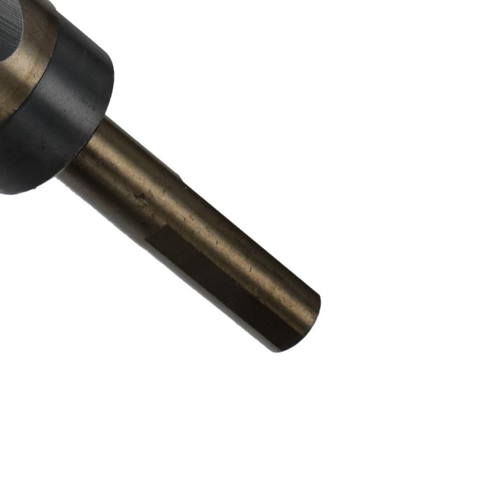 Broca Twist Drill America Silver Deming recubierta de negro y dorado de 57/64 pulgadas y 6 pulgadas de HSS KFDRSD57/64