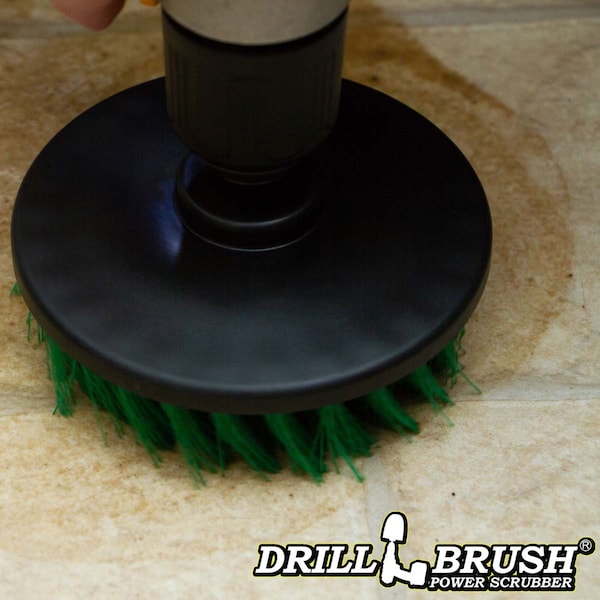 Accesorios para cocina Drillbrush - Suministros de limpieza - Cepillo de taladro - Removedor de moho - 5IN-S-G-H-DB