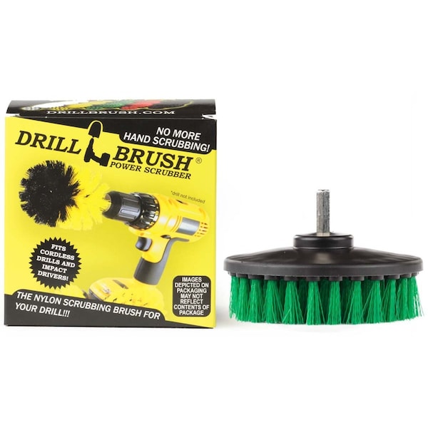 Accesorios para cocina Drillbrush - Suministros de limpieza - Cepillo de taladro - Removedor de moho - 5IN-S-G-H-DB