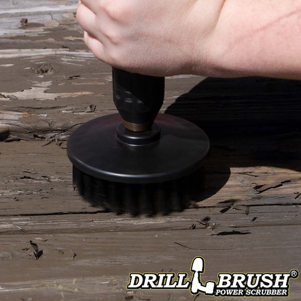 Accesorios para BBQ de Drillbrush - Cepillo para parrilla - Herramientas para parrilla - Cerdas ultra rígidas - 5IN-S-K-H-DB