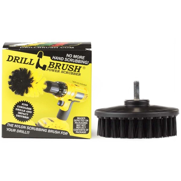 Accesorios para BBQ de Drillbrush - Cepillo para parrilla - Herramientas para parrilla - Cerdas ultra rígidas - 5IN-S-K-H-DB