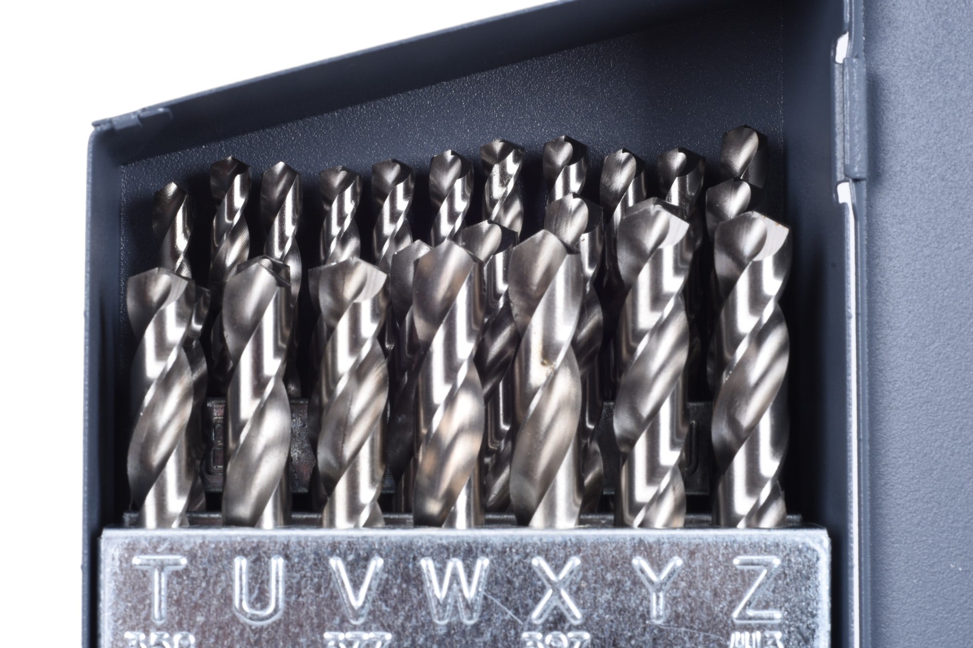 Juego de brocas helicoidales de acero de alta velocidad Century Drill & Tool de 26 piezas, surtido de longitudes para trabajo pesado, modelo 11526