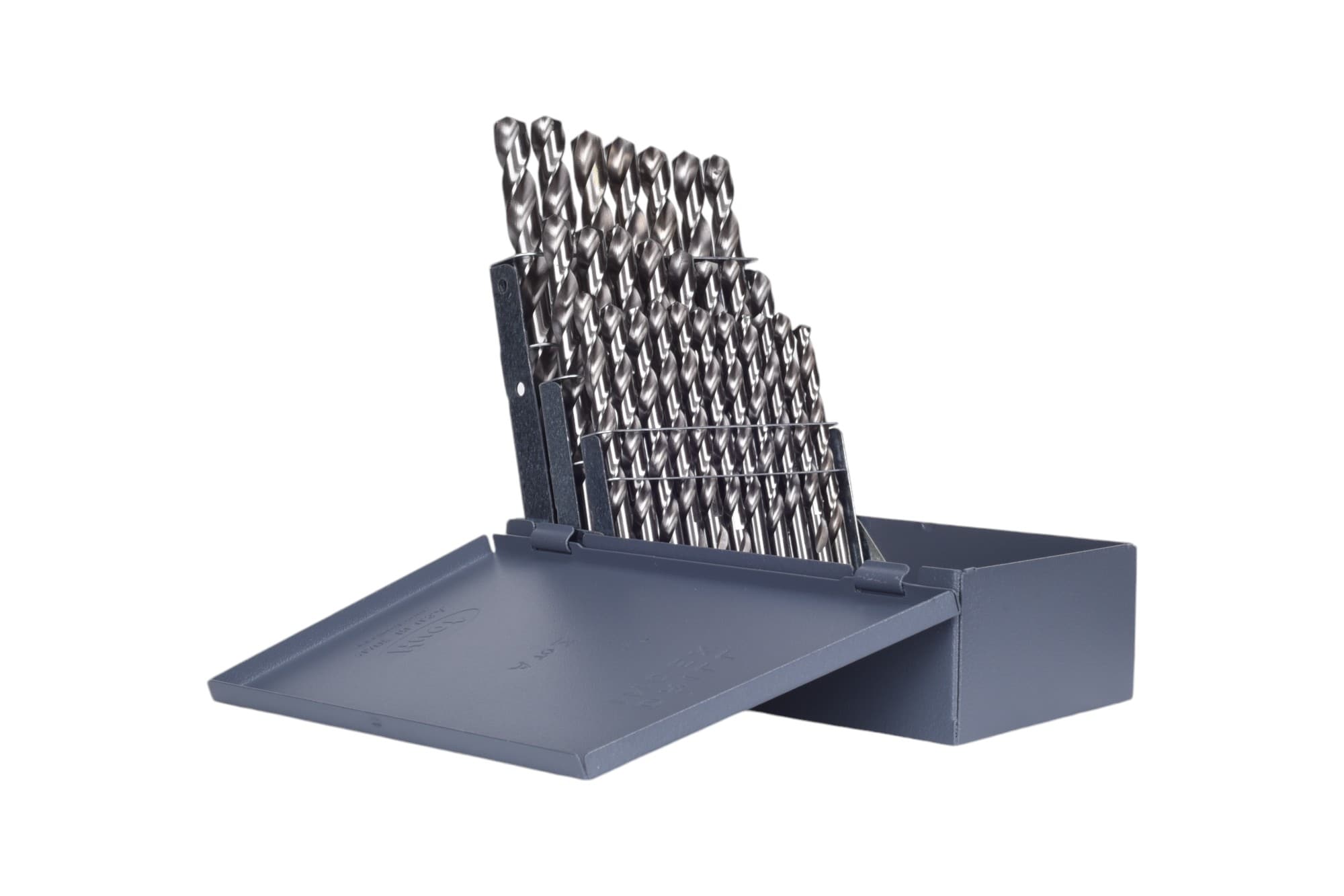 Juego de brocas helicoidales de acero de alta velocidad Century Drill & Tool de 26 piezas, surtido de longitudes para trabajo pesado, modelo 11526