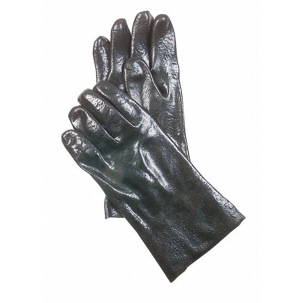 Guantes resistentes a químicos Condor de 12", PVC, L, 1 par - 3RA99