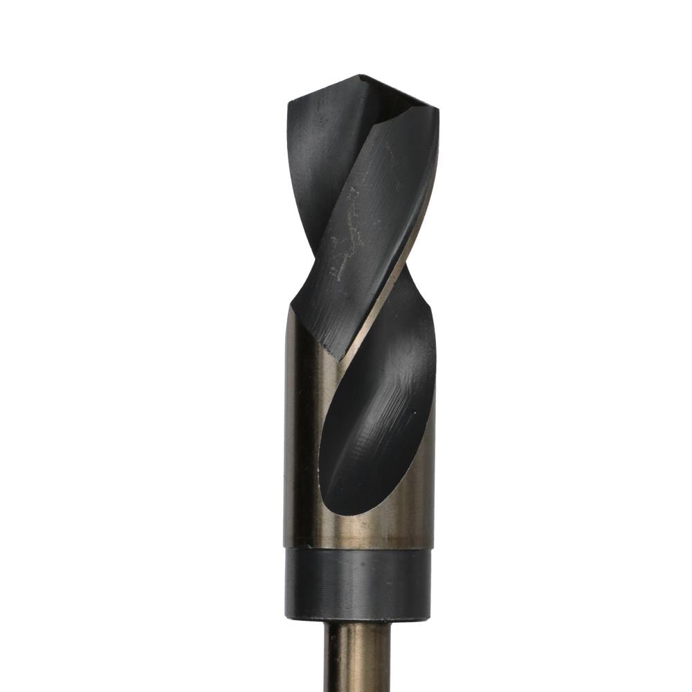 Broca para taladro Drill America de 29/32 pulgadas de 6 pulgadas recubierta en negro y dorado, HSS Silver Deming Twist Drill Bit KFDRSD29/32