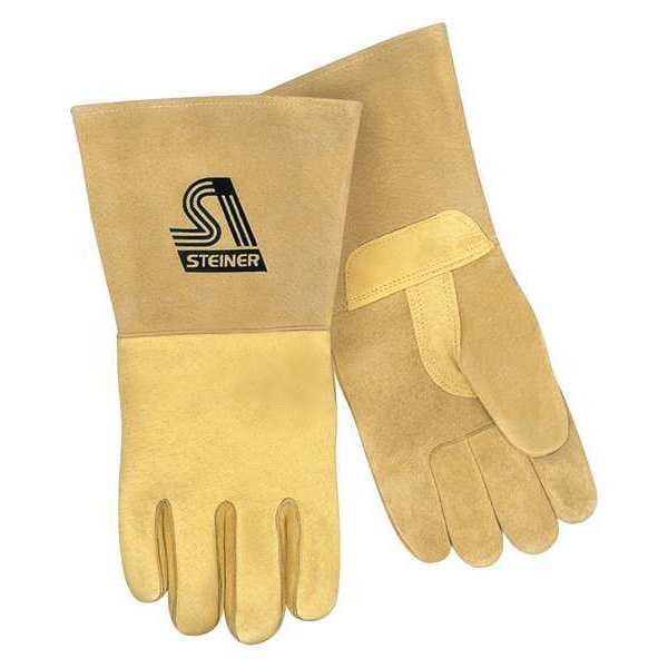 Guantes de soldadura MIG Steiner, Palma de Piel de Cerdo, L, Par - P750-L
