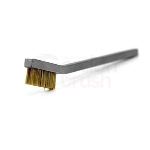 Cepillo de energía de doble espiral Gordon Brush 3/8" D .005" Wire D con relleno de acero inoxidable - 22HHAG-12