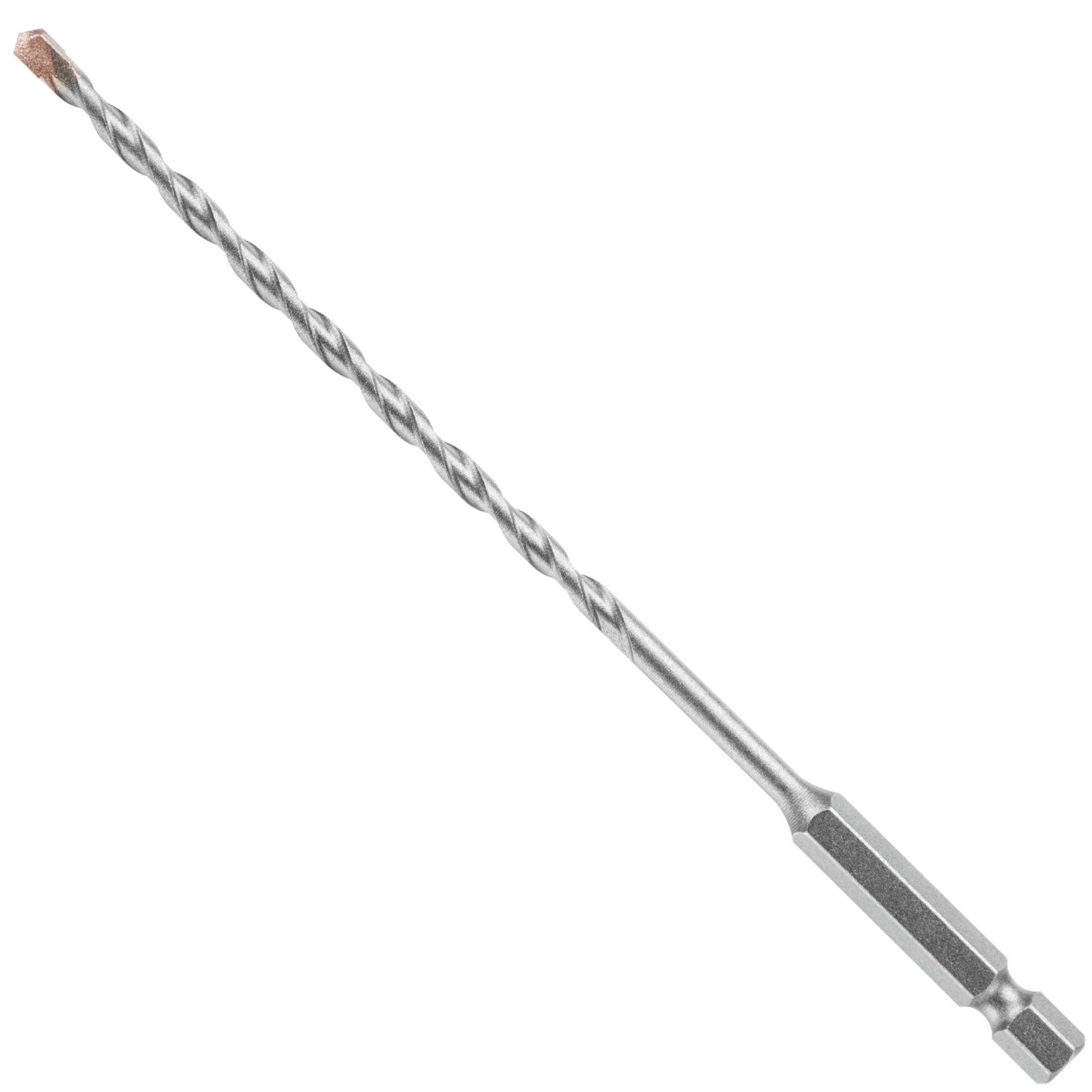 Broca para taladro de percusión Bosch Impact Tough 5/32 pulgadas x 6 pulgadas de acero de alta velocidad LBHX002 para taladro martillo