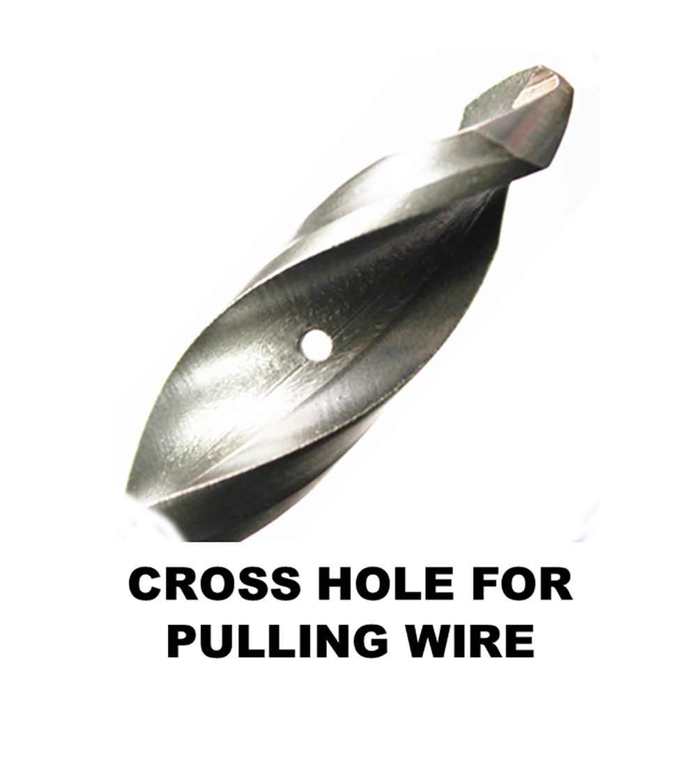 Broca de acero de alta velocidad Eagle Tool US de 3/8 pulgadas y 5 pulgadas con flexibilidad para taladro de torsión de alta velocidad EHS37572