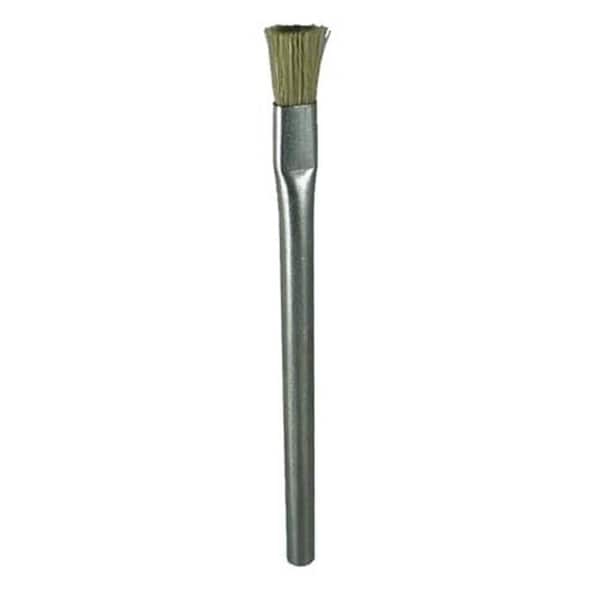 Brocha aplicadora de acero inoxidable Gordon Brush SST12B de .37 pulgadas de diámetro, .003 de latón, .50 pulgadas de recorte, paquete de 25 - SST12B