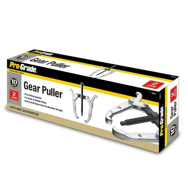 Cromo 10 in. 6 Ton Adjustable 2 Jaw Gear Puller - CR3315637