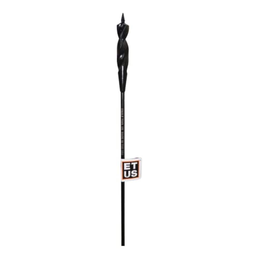 Broca flexible para madera Eagle Tool US Screw Point Flex Bit 3/8 pulgadas x 72 pulgadas - Broca para taladro Woodboring Flex Bit ESP37572