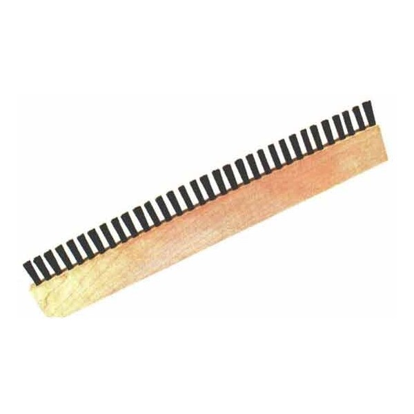 Brocha de cerda de caballo de 1/2" D 42" de longitud de espiral simple de un solo tallo con anillo - 220-21 de Gordon Brush