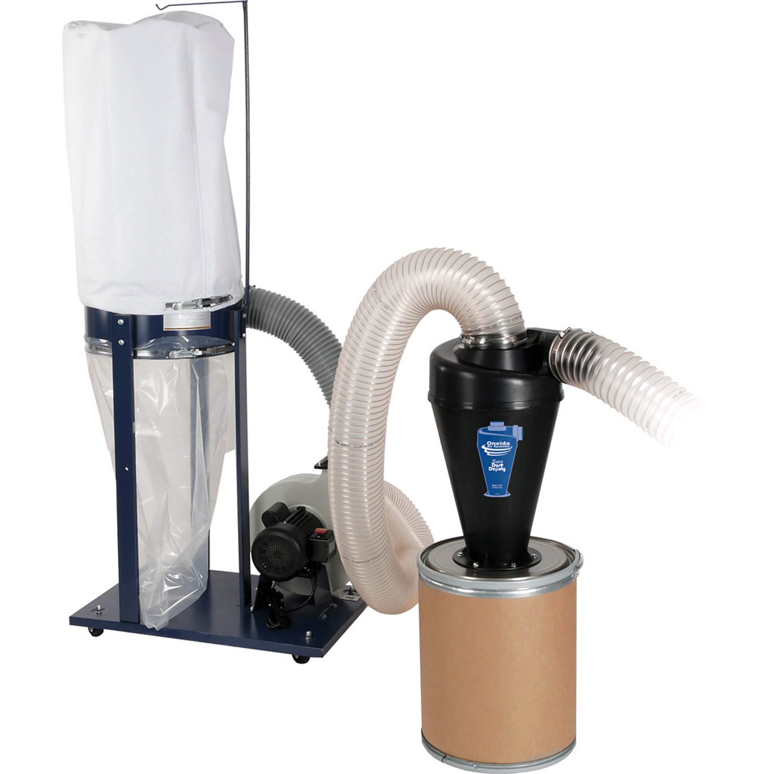 Kit separador de colector de polvo de lujo Super Dust Deputy 4/5 de Oneida Air Systems (AXD152045)
