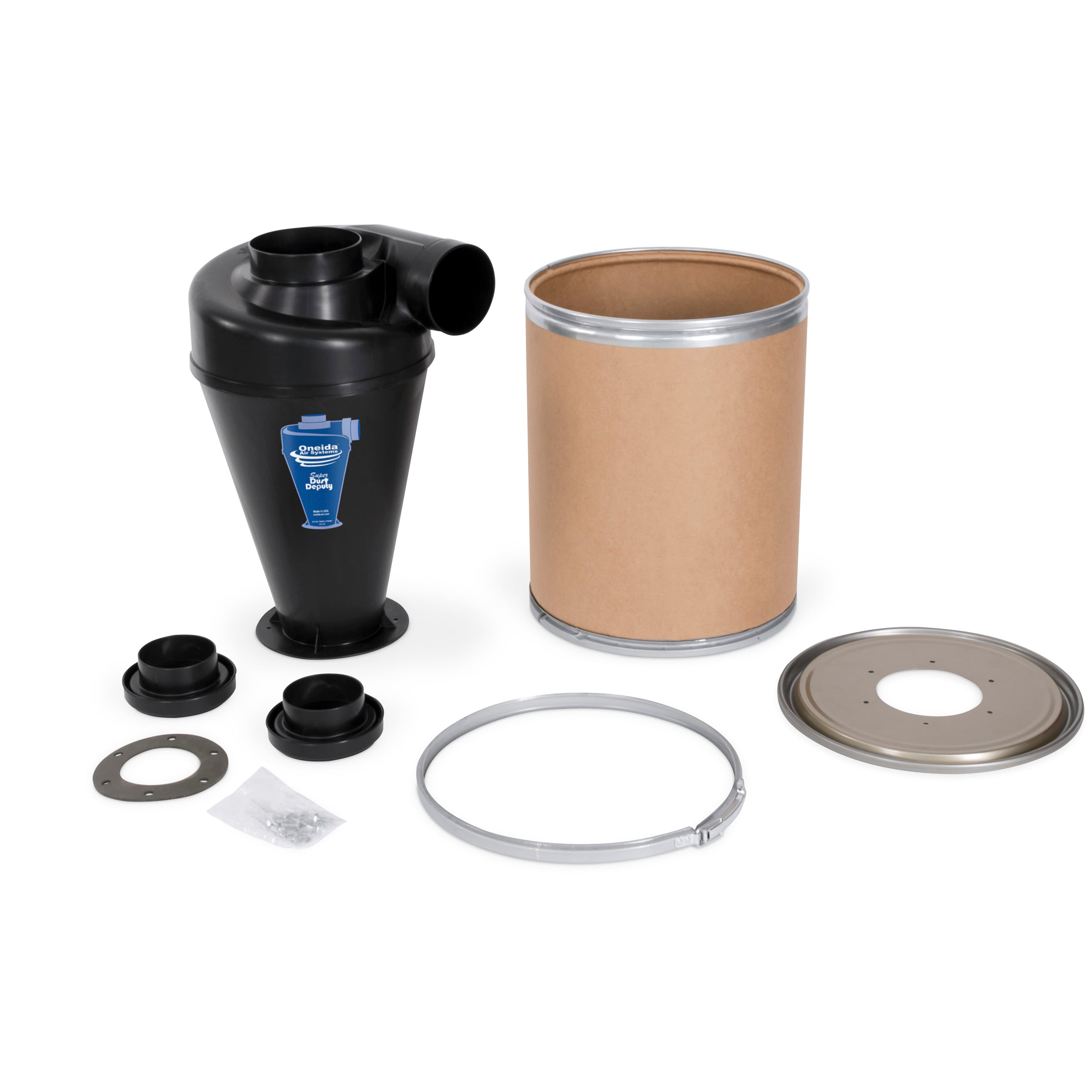 Kit separador de colector de polvo de lujo Super Dust Deputy 4/5 de Oneida Air Systems (AXD152045)