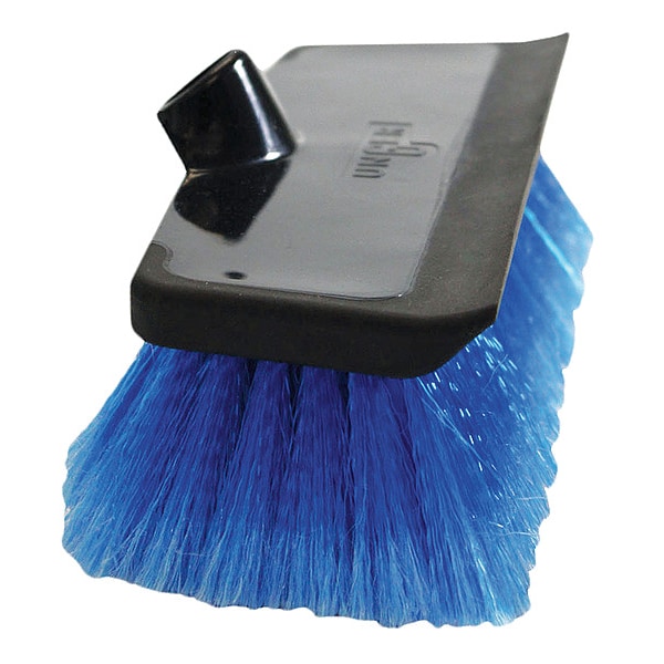 Cabeza de cepillo suave Unger de 10 pulgadas de ancho, mango en L no aplicable, cepillo de 4 pulgadas de largo, azul, polipropileno, 4 pulgadas de largo en total - 16970