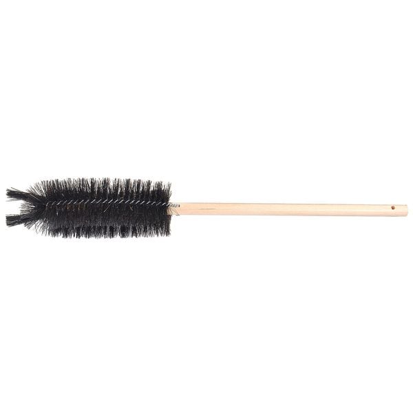 Cepillo para vaso, tarro y cilindro Tanis, mango de 10 pulgadas de largo, cepillo de 6 pulgadas de largo, color negro, 16 pulgadas de largo en total - 06179