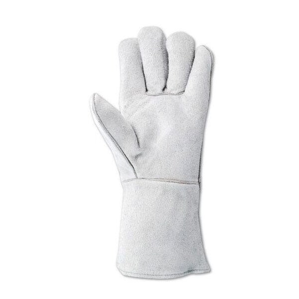 Guantes de soldadura de cuero de vaca dividido Magid WeldPro, 12 piezas - T1755