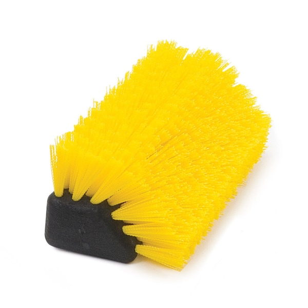 Cepillo Malish, Multinivel 10 in, Poliéster, Amarillo, Cepillo de 10 in L, Amarillo, Plástico - 1445SP