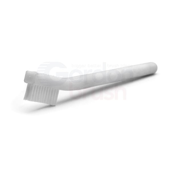 Cepillo de energía de doble espiral Gordon Brush 5/8" Brush D .005" Wire D con cerdas de acero inoxidable - 22S9XG-12