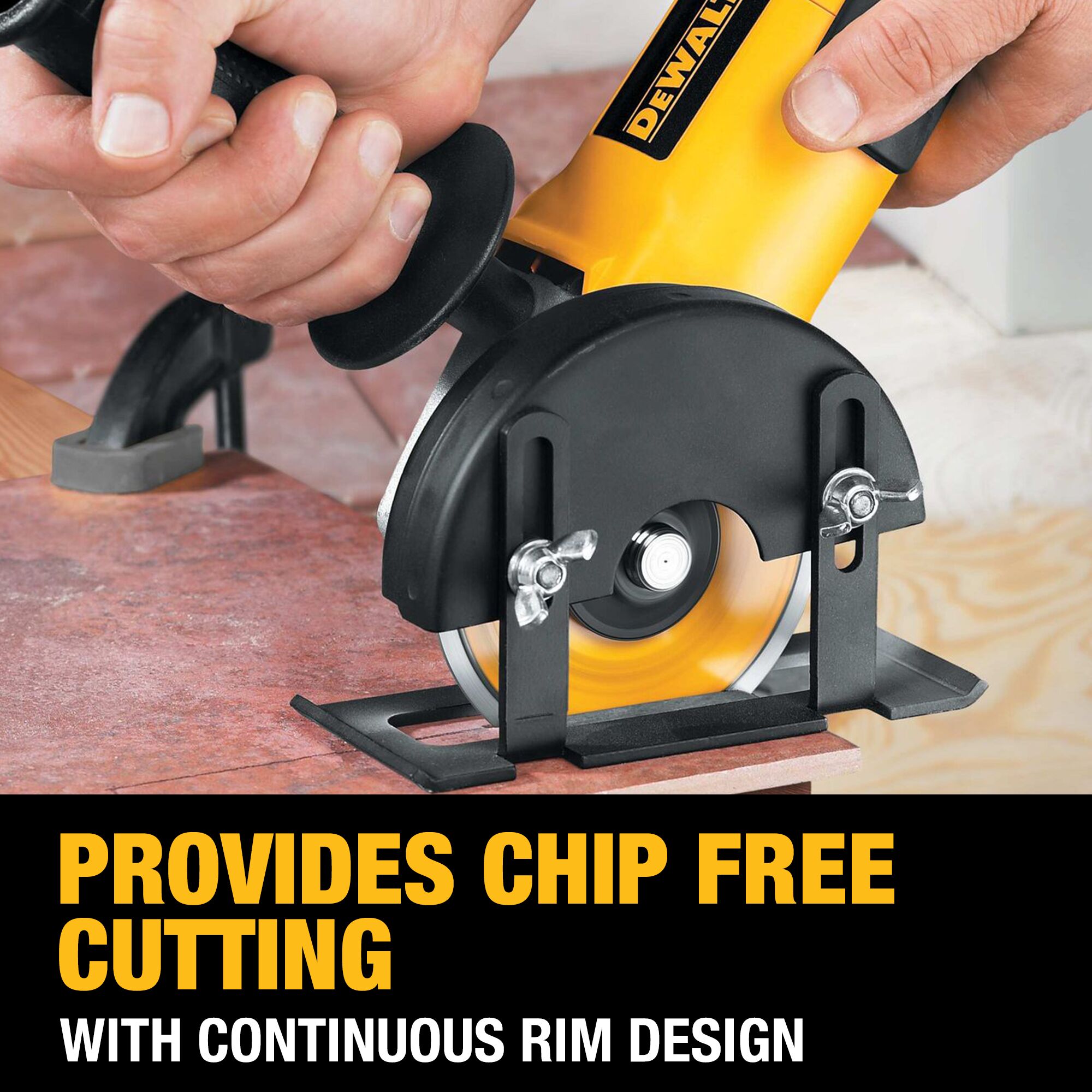 Rueda de muela de rectificado de diamante DEWALT 4 pulgadas con arbor de diamante - Grit DW4729