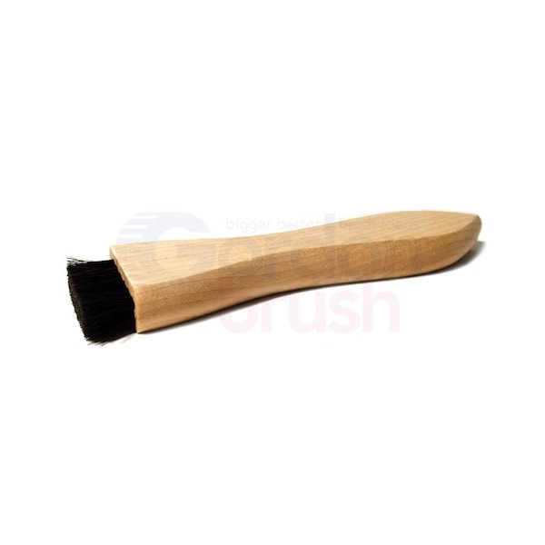 Cepillo aplicador de cerdas de crin y mango de madera de 2 x 6 hileras Gordon Brush - WA12HHG-12
