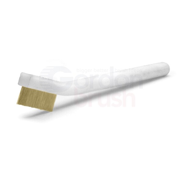 Cepillo Gordon Brush de Doble Cabezal con Mango de Plástico y 3x7 Filas de 0.006" SS en las Cerdas - 11PD-016