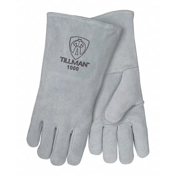 Guantes de soldadura Tillman Stick, palma de cuero, XL, par - 1000X