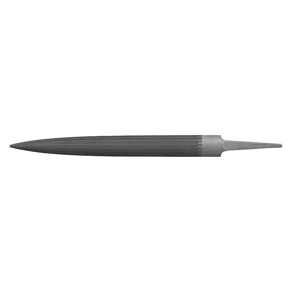 Simonds Half Round File, Swiss, #4/Dbl., 6inL - 84139500