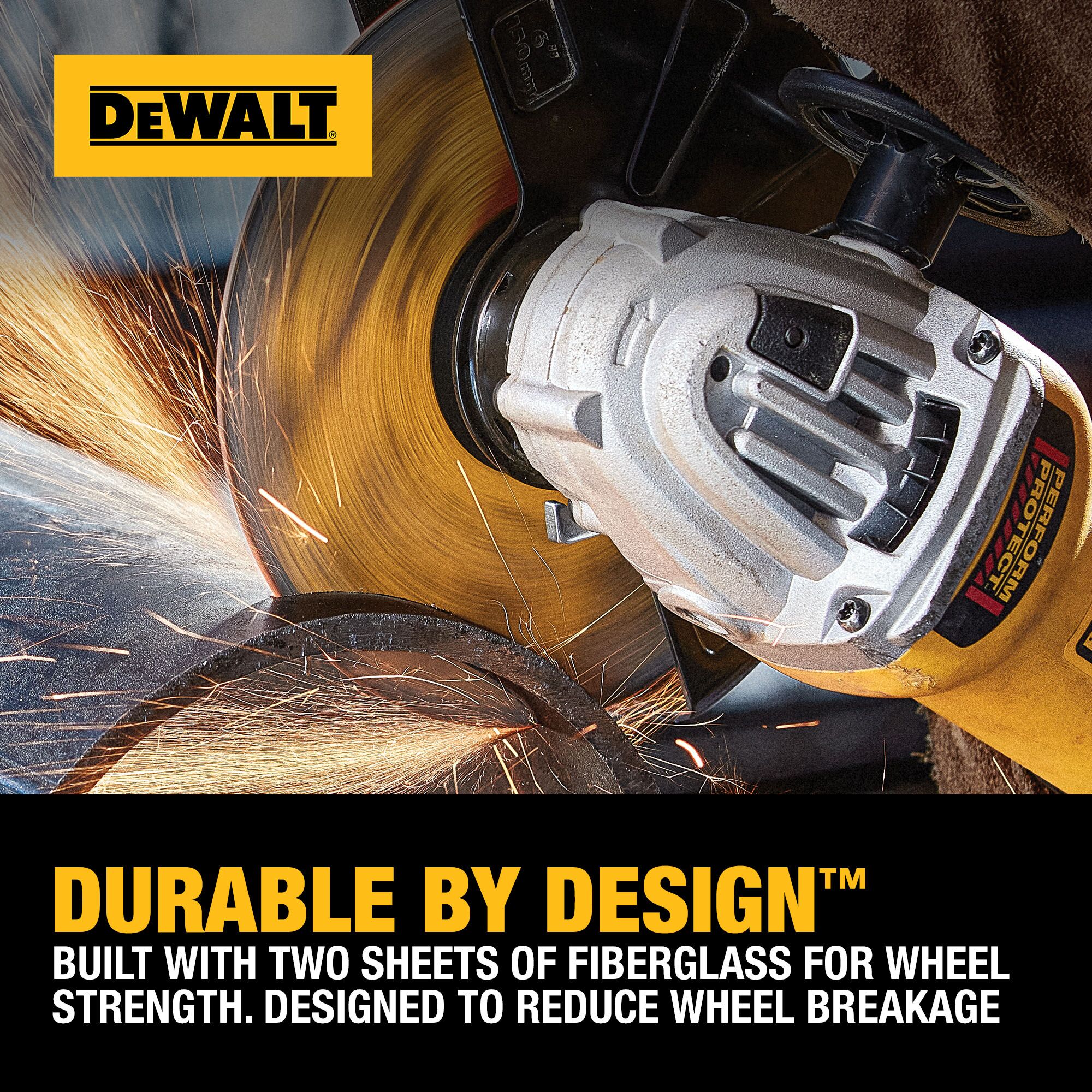 DEWALT HP Rueda de corte multigrado de óxido de aluminio de 5.0 pulgadas - Grit Cut-off wheel DW8063