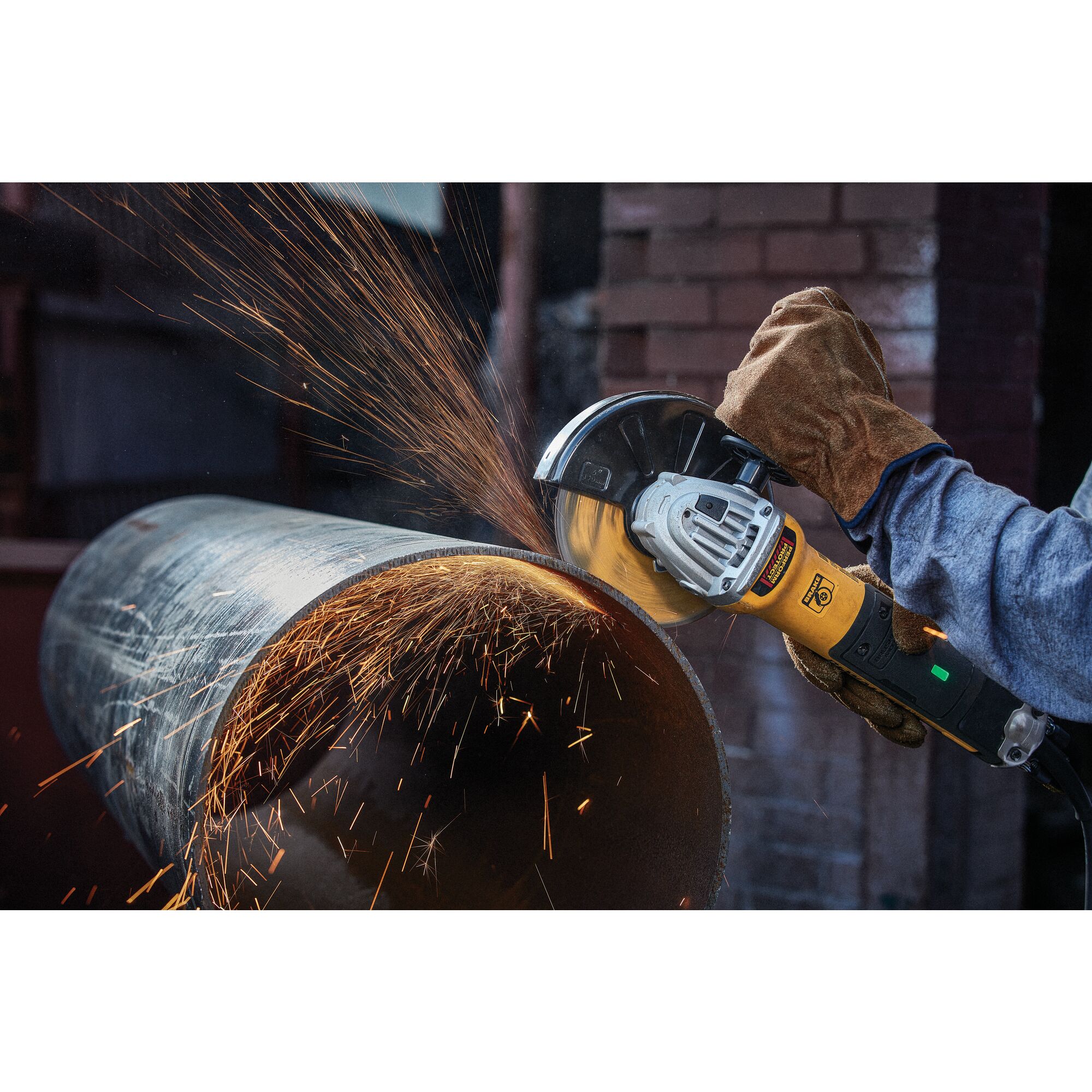 Disco de desbaste DEWALT 5-pack de 4.5 pulgadas de óxido de aluminio de grano 60 DW8062B5-L