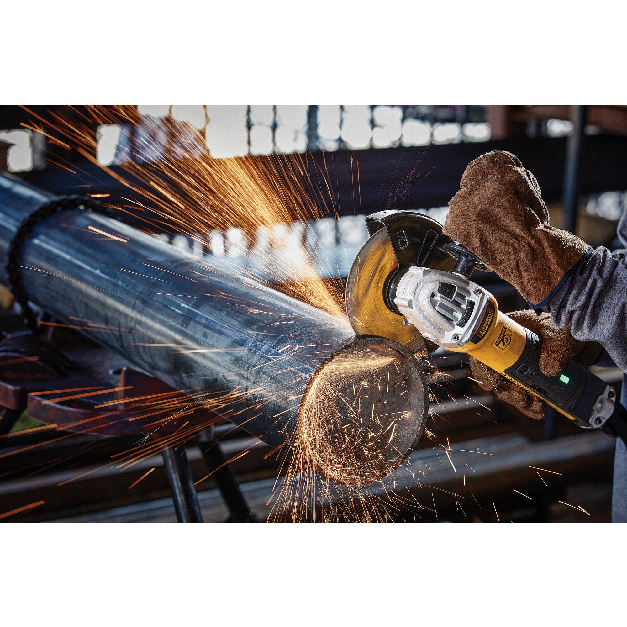 Disco de desbaste DEWALT 5-pack de 4.5 pulgadas de óxido de aluminio de grano 60 DW8062B5-L