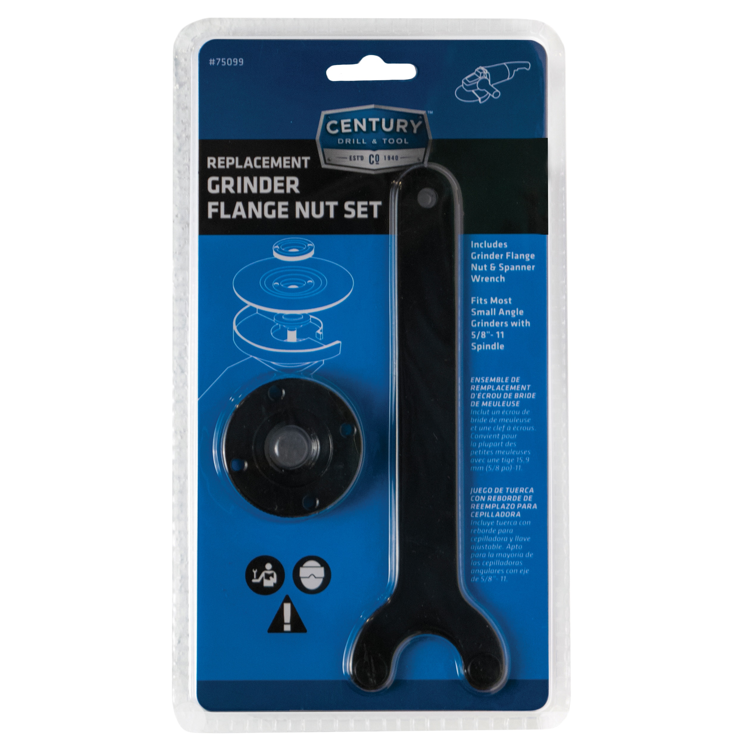 Rueda de corte / rectificación de acero para herramientas Century Drill & Tool 75099