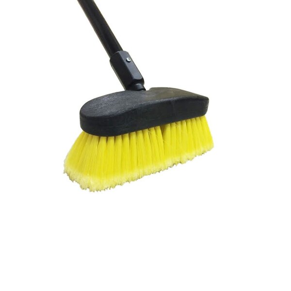 Combo de cepillo de lavado Easy Reach - Cepillo de 8 pulgadas con mango de 5 pies - 205229