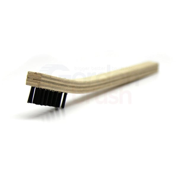 Cepillo Gordon Brush de 2" D con cerdas de nylon de .022" D, Abrasivo de Nylon de Espiral Sencillo - 15NLG-12
