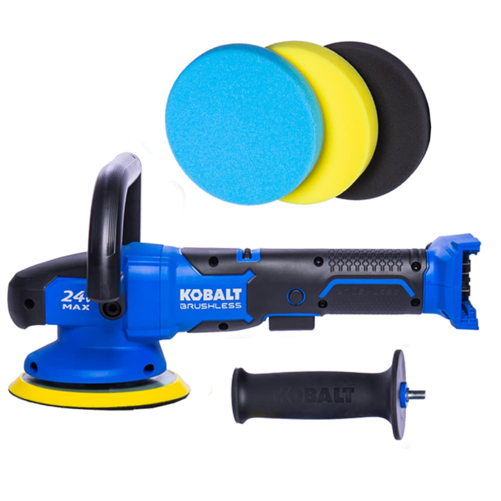 Pulidora inalámbrica variable Kobalt de 6 pulgadas KPO 124B-03