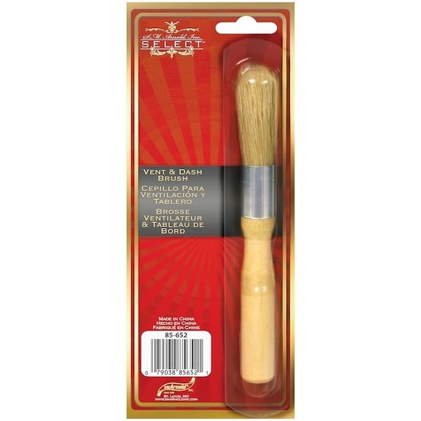 Cepillo para Rejillas y Tablero Sm Arnold SELECT, 1.87 pulgadas L Trim, 6 pulgadas OAL, Recorte de Cerda Natural - 85-652