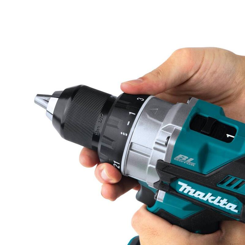 Kit de destornillador-taladro inalámbrico sin escobillas de iones de litio LXT de 18V de Makita (5.0Ah) - XFD14T