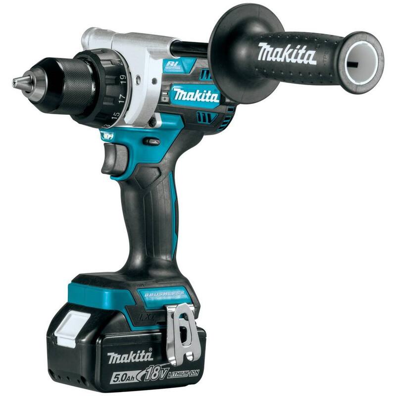 Kit de destornillador-taladro inalámbrico sin escobillas de iones de litio LXT de 18V de Makita (5.0Ah) - XFD14T