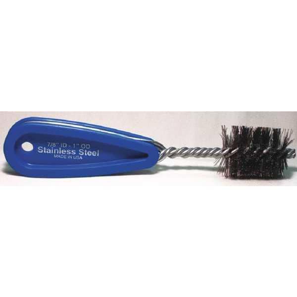 Brocha para ajuste de cobre para refrigeración premium de Schaefer, brocha de 1-1/4 pulgadas de largo, plástico, paquete de 12 - 00930