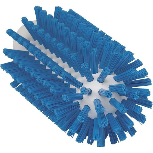Cepillo para tubos y tuberías Vikan 2 3/8 pulgadas, rígido, mango en L no aplicable, cepillo de 5 1/2 pulgadas, azul - 5380633